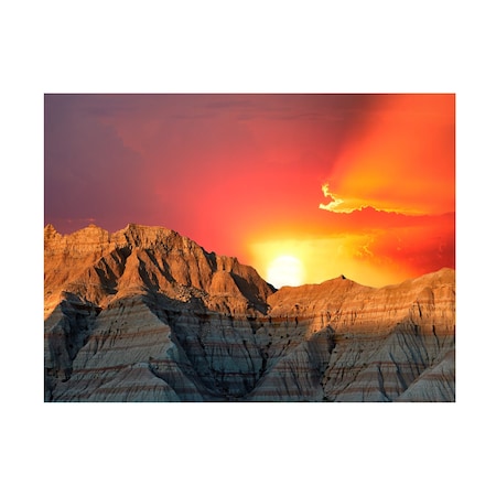 James McLoughlin 'Western Landscape Photo VI' Canvas Art, 24x32